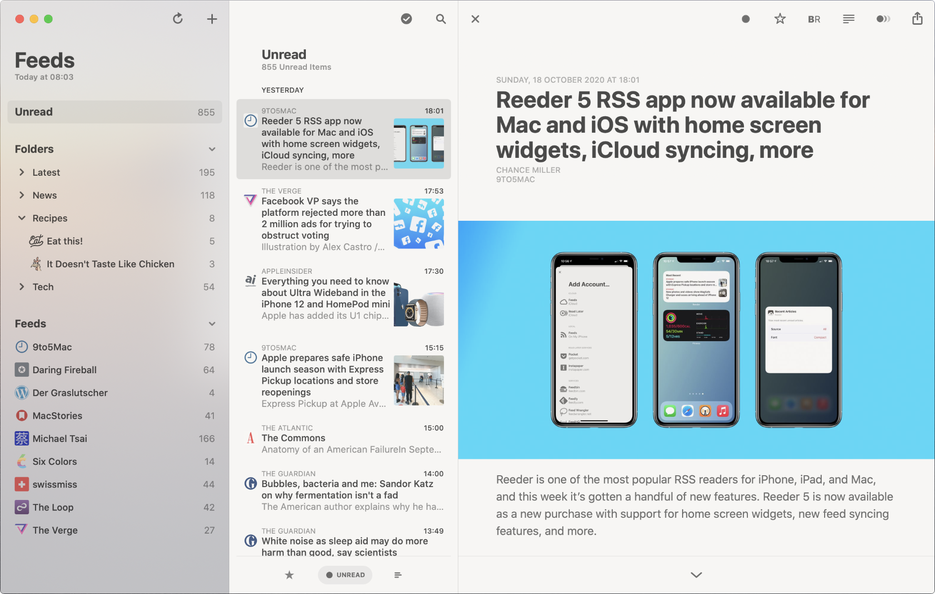 reader app for mac